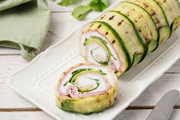 Recipe Grilled Zucchini Roll