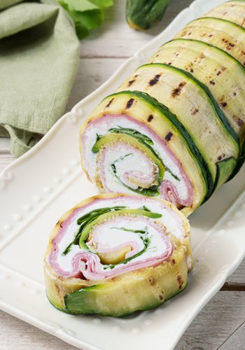 Recipe Grilled Zucchini Roll